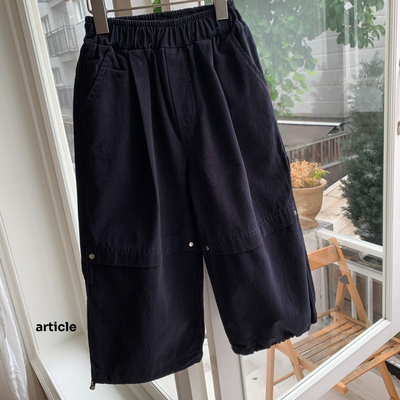 Article - Korean Children Fashion - #childrensboutique - All Day Rivet Pants - 7