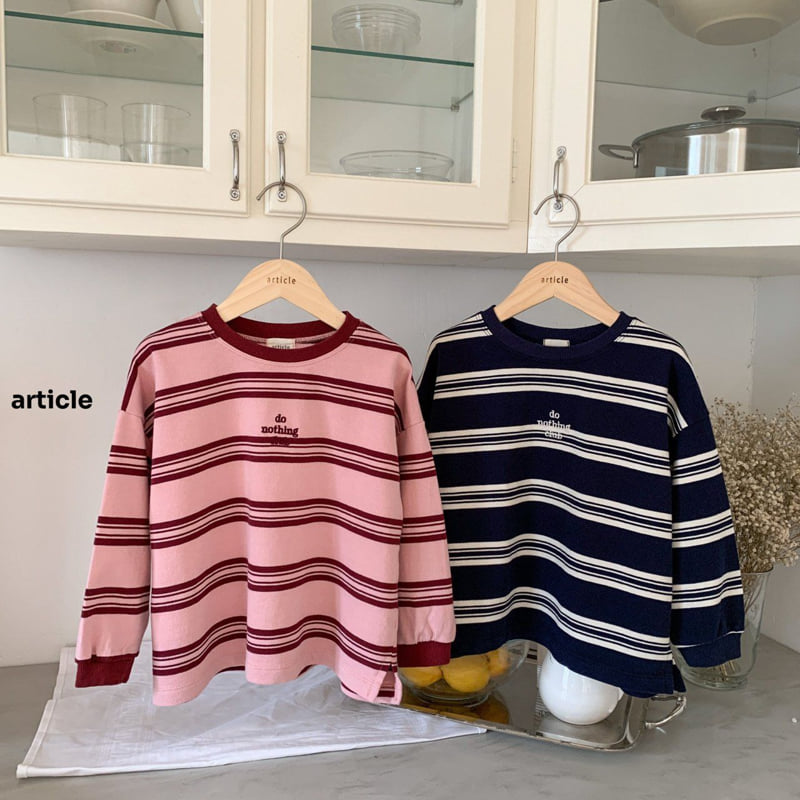 Article - Korean Children Fashion - #discoveringself - Club Embroidered Box Tee - 8