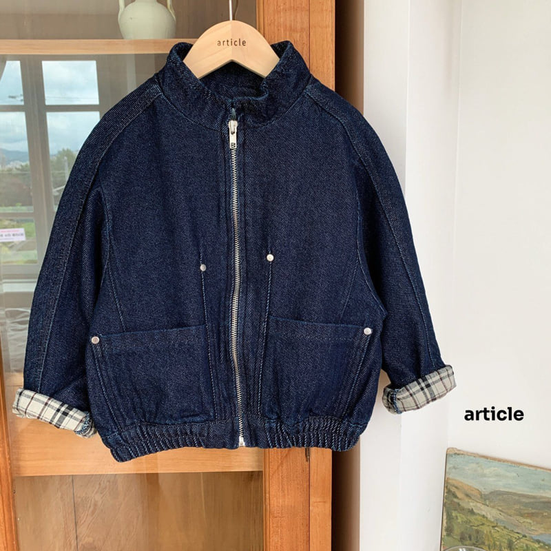 Article - Korean Children Fashion - #discoveringself - Autumn Rivet Jacket - 2