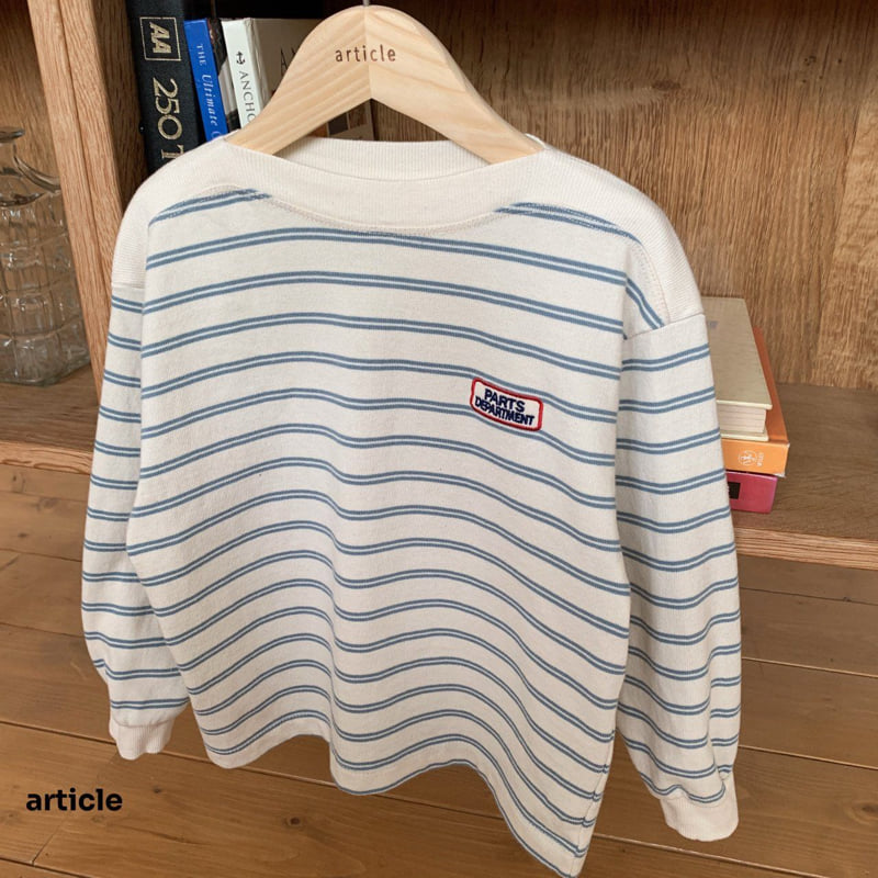 Article - Korean Children Fashion - #discoveringself - Land Boat Neck Tee - 7