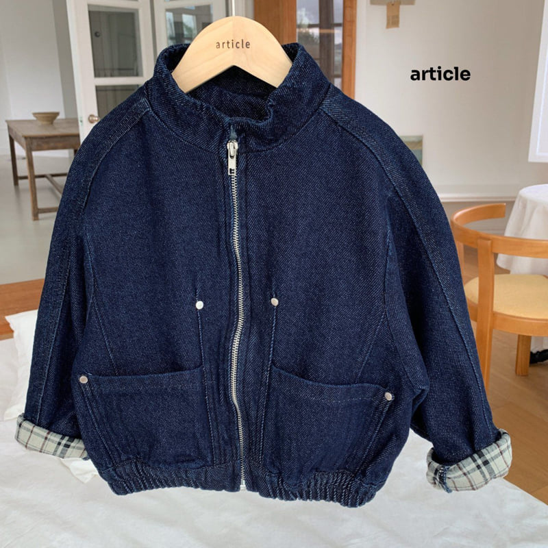 Article - Korean Children Fashion - #fashionkids - Autumn Rivet Jacket - 3