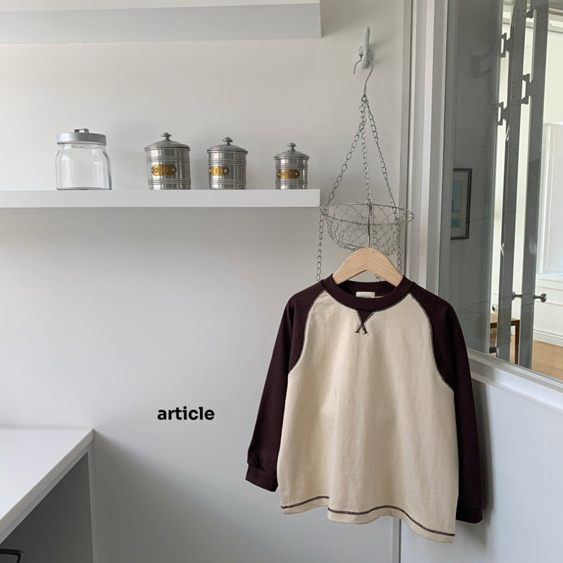 Article - Korean Children Fashion - #fashionkids - Dunk Raglan Tee - 2