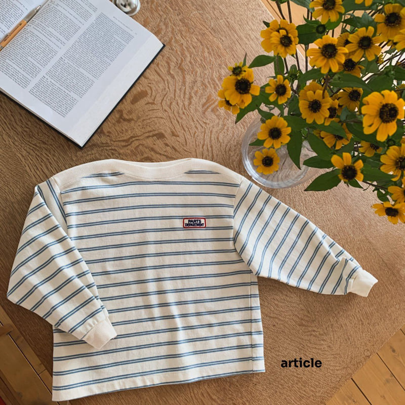 Article - Korean Children Fashion - #fashionkids - Land Boat Neck Tee - 8