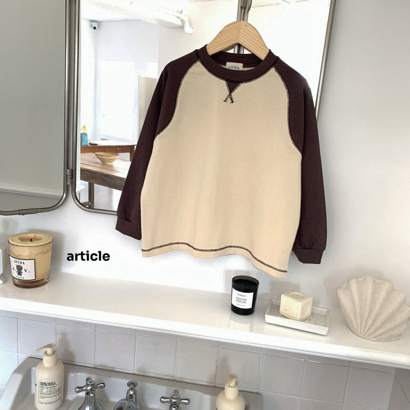 Article - Korean Children Fashion - #kidsshorts - Dunk Raglan Tee - 3