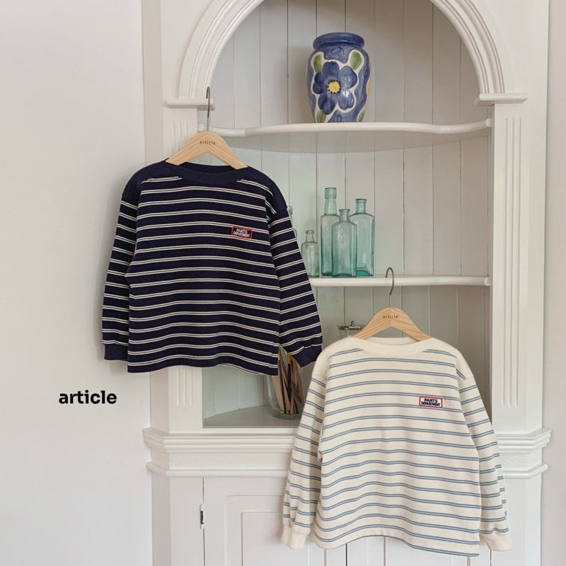 Article - Korean Children Fashion - #kidsshorts - Land Boat Neck Tee - 9