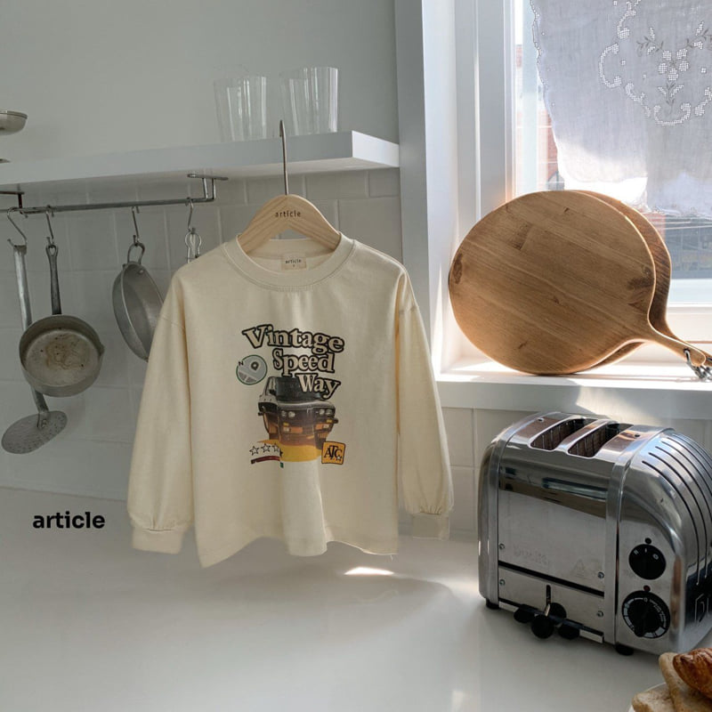 Article - Korean Children Fashion - #kidsshorts - Pig Vintage Tee - 2