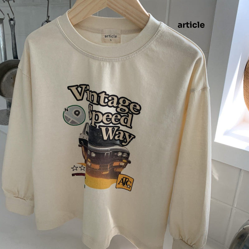 Article - Korean Children Fashion - #kidsstore - Pig Vintage Tee - 3