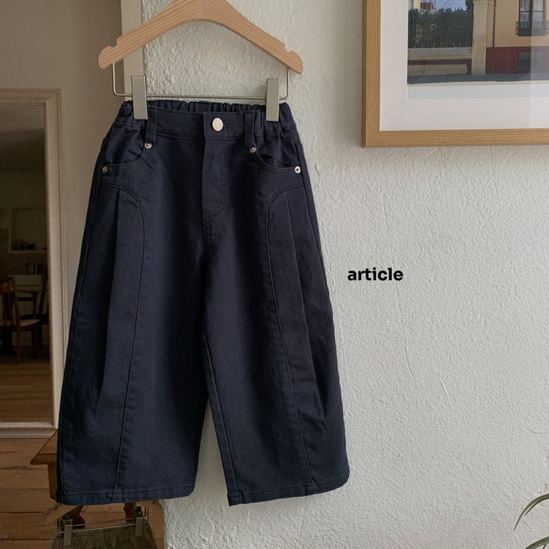 Article - Korean Children Fashion - #kidzfashiontrend - Barrel Wide Pants - 7