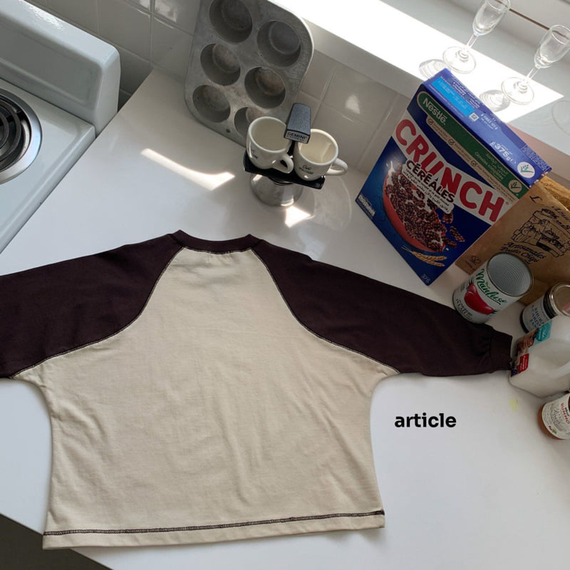 Article - Korean Children Fashion - #kidzfashiontrend - Dunk Raglan Tee - 5