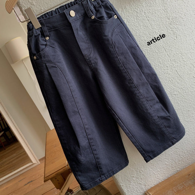 Article - Korean Children Fashion - #littlefashionista - Barrel Wide Pants - 9