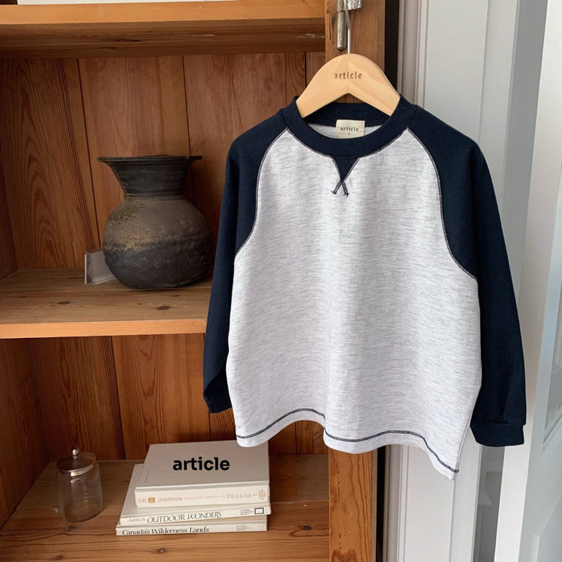Article - Korean Children Fashion - #littlefashionista - Dunk Raglan Tee - 7