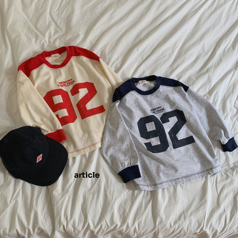 Article - Korean Children Fashion - #littlefashionista - 92 Number Tee - 7