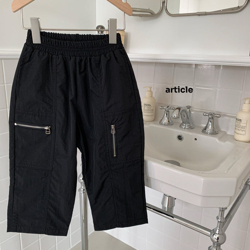 Article - Korean Children Fashion - #magicofchildhood - Zipper Pants - 7
