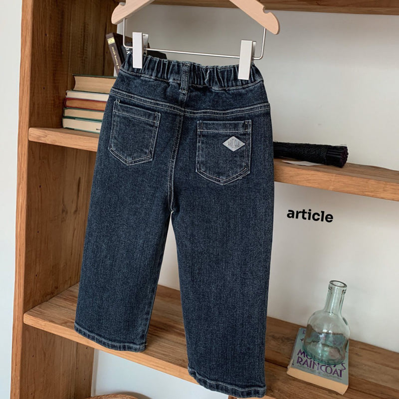 Article - Korean Children Fashion - #magicofchildhood - Salt Denim Pants - 3