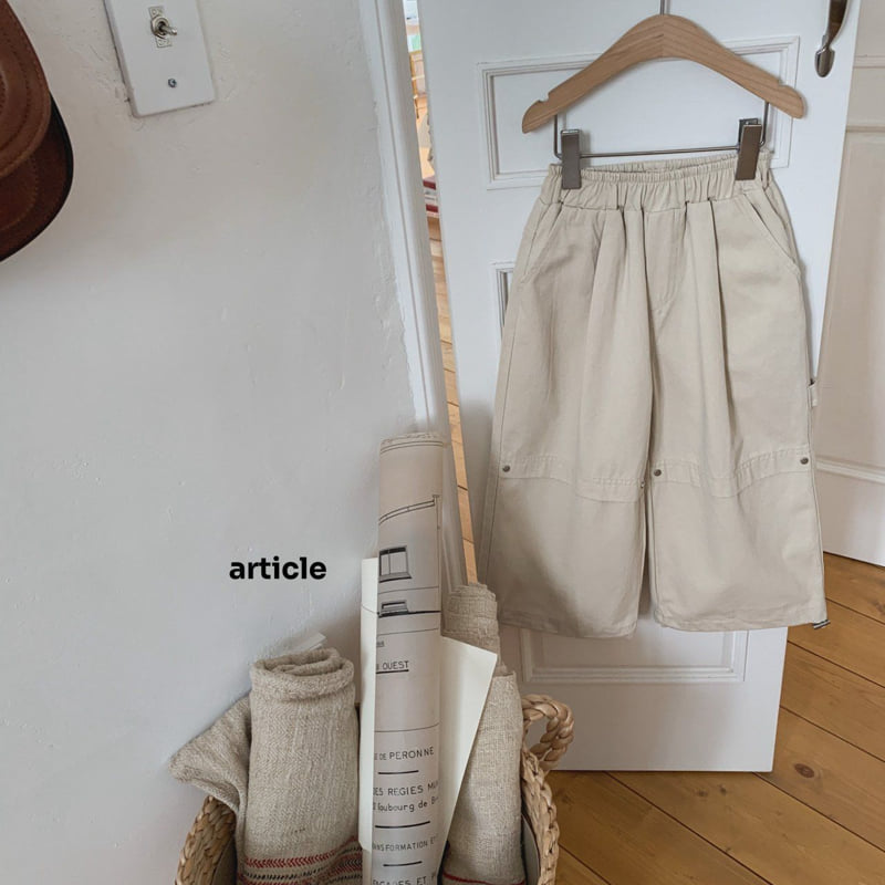 Article - Korean Children Fashion - #minifashionista - All Day Rivet Pants - 3