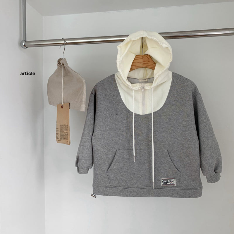 Article - Korean Children Fashion - #minifashionista - Original Hoodie - 2