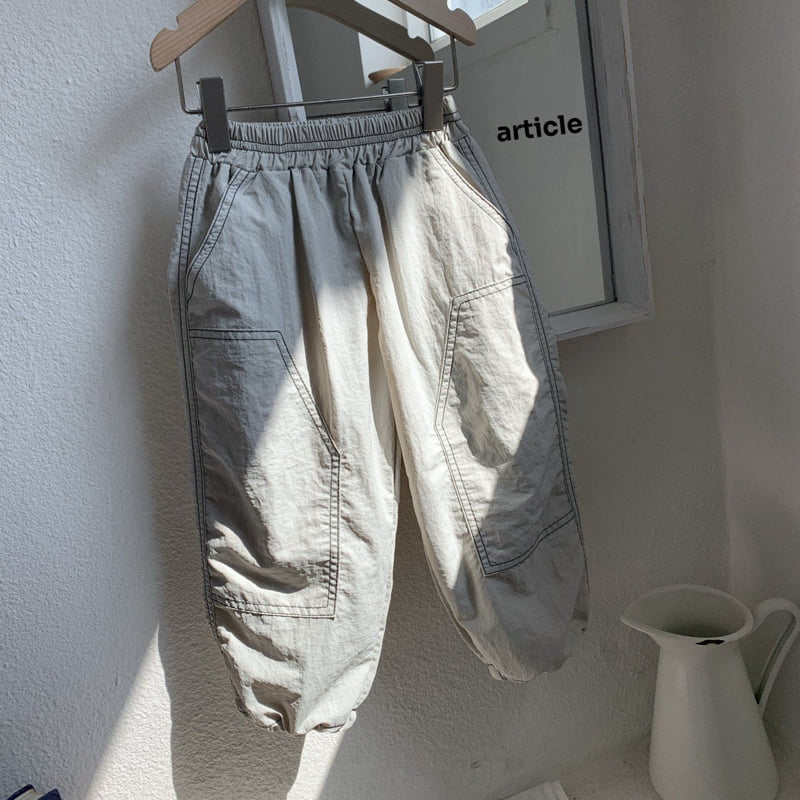 Article - Korean Children Fashion - #stylishchildhood - Legas Stitch Pants - 2