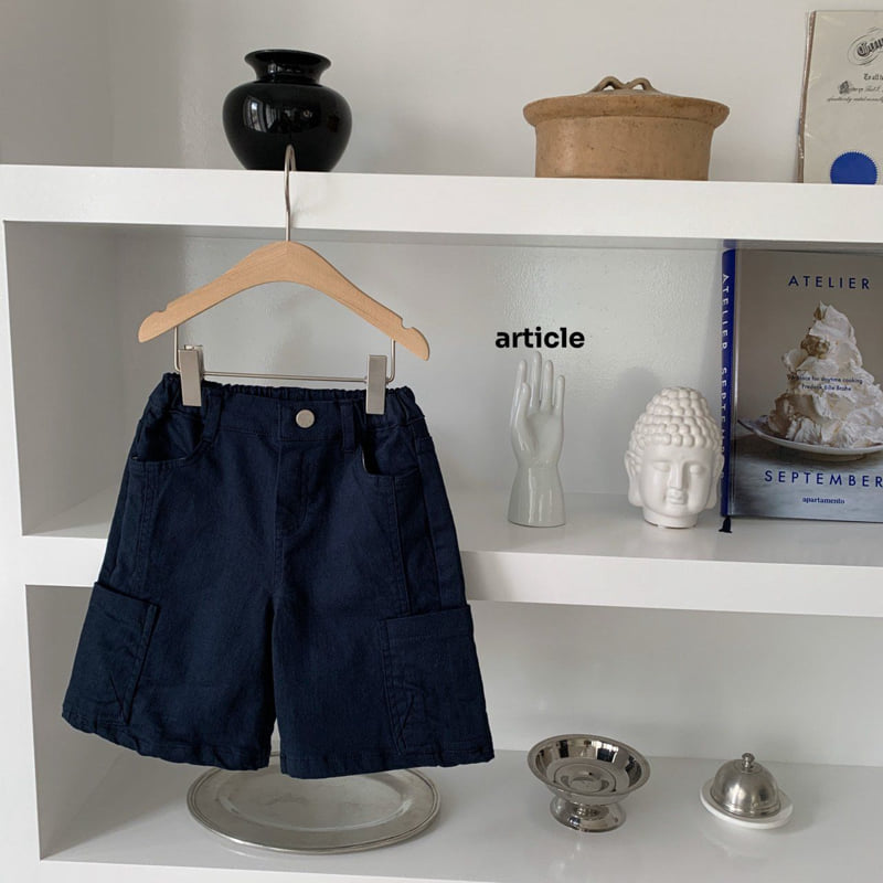 Article - Korean Children Fashion - #stylishchildhood - Hip Cargo Bermuda Pants - 8