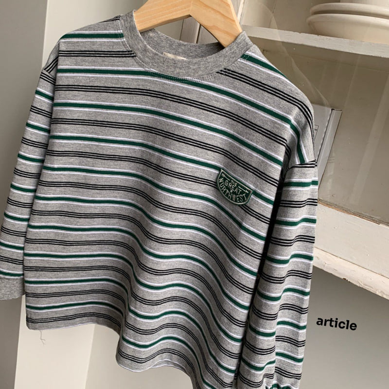 Article - Korean Children Fashion - #todddlerfashion - Port Patch Tee - 6