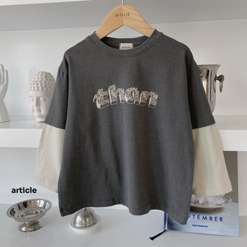 Article - Korean Children Fashion - #toddlerclothing - Pig Layered Tee - 6