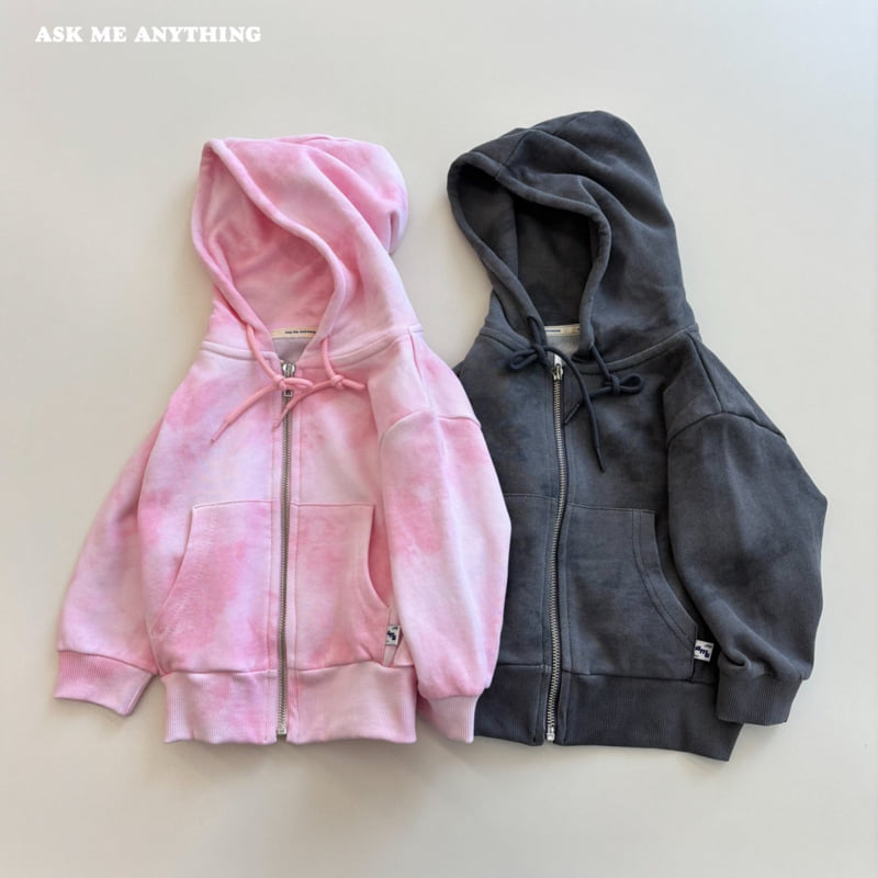 Ask Me Anything - Korean Children Fashion - #Kfashion4kids - Smog Hoodie Zip-up