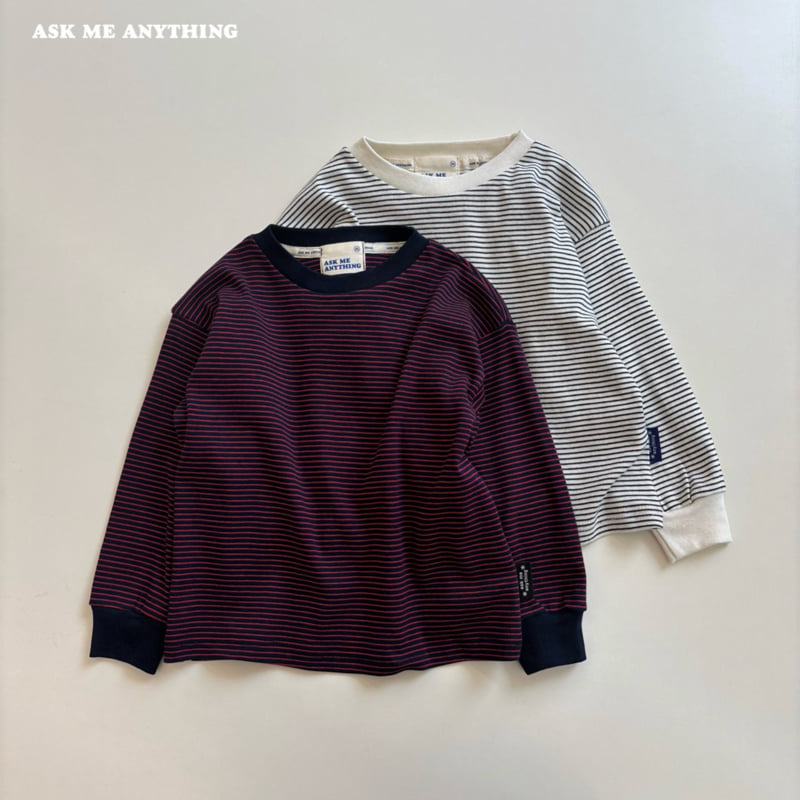 Ask Me Anything - Korean Children Fashion - #designkidswear - ST Bobo Tee 
