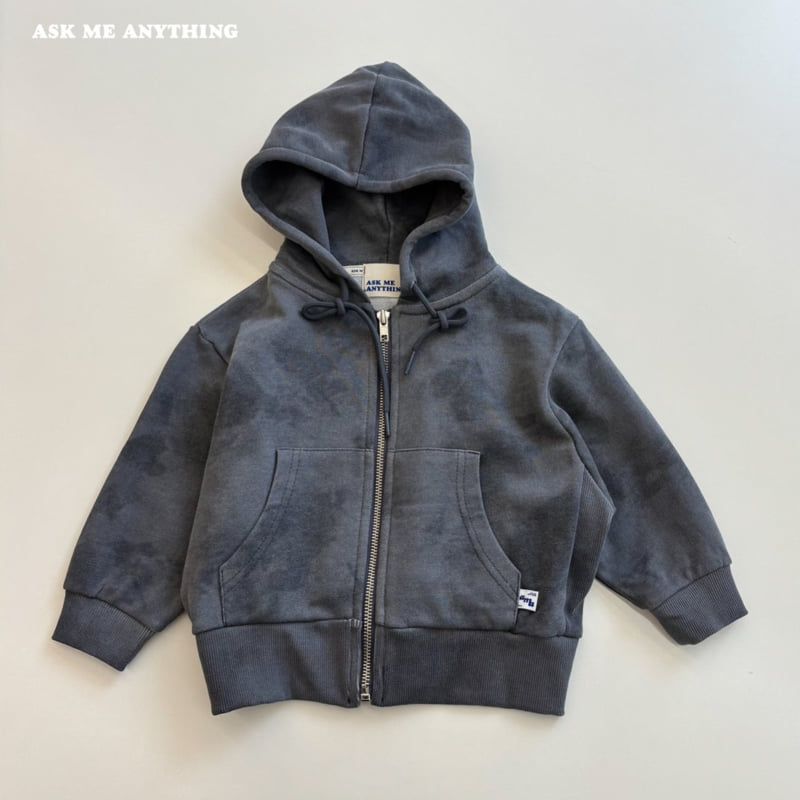 Ask Me Anything - Korean Children Fashion - #designkidswear - Smog Hoodie Zip-up - 9