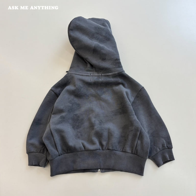 Ask Me Anything - Korean Children Fashion - #discoveringself - Smog Hoodie Zip-up - 10