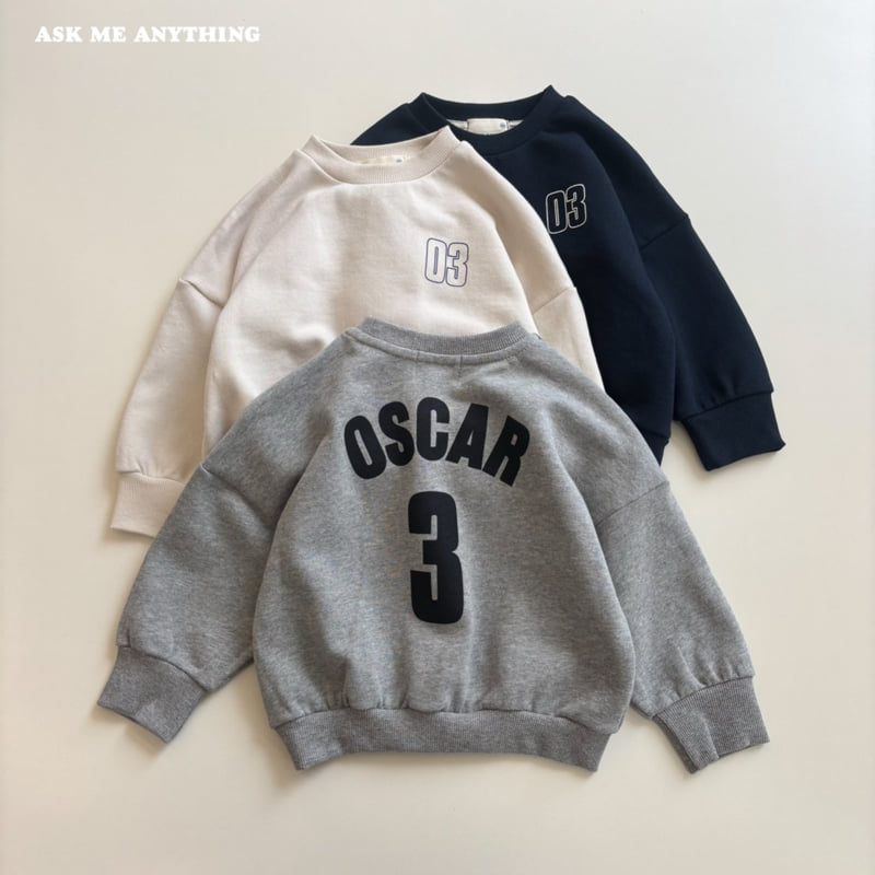 Oscar Sweatshirt by Ask Me Anything for Child - view 1