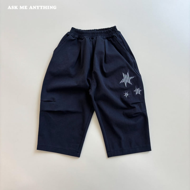 Ask Me Anything - Korean Children Fashion - #littlefashionista - Star Patch Pants - 6