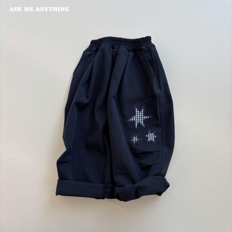 Ask Me Anything - Korean Children Fashion - #magicofchildhood - Star Patch Pants - 7