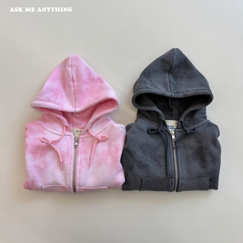 Ask Me Anything - Korean Children Fashion - #magicofchildhood - Smog Hoodie Zip-up - 3