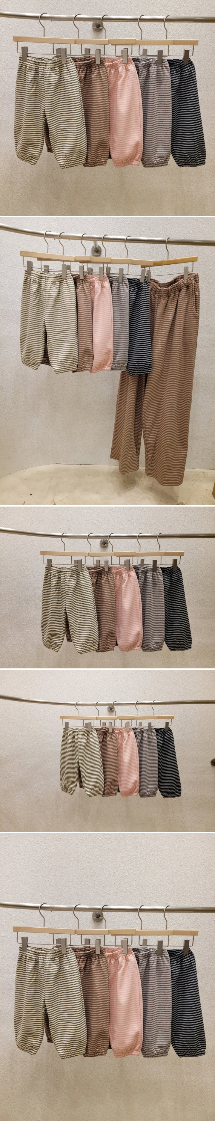 Atree - Korean Women Fashion - #womensfashion - Small Stripe Pants (Adult)