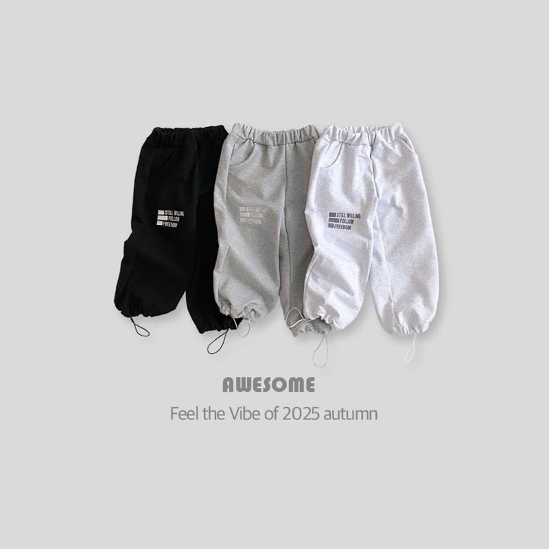 Awesome Bebe - Korean Children Fashion - #childofig - Freedom Two-Way Wide Pants - 2