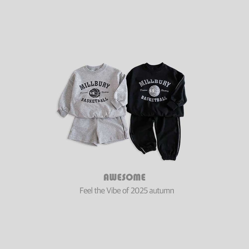 Awesome Bebe - Korean Children Fashion - #childofig - Basket 3P Set - 9