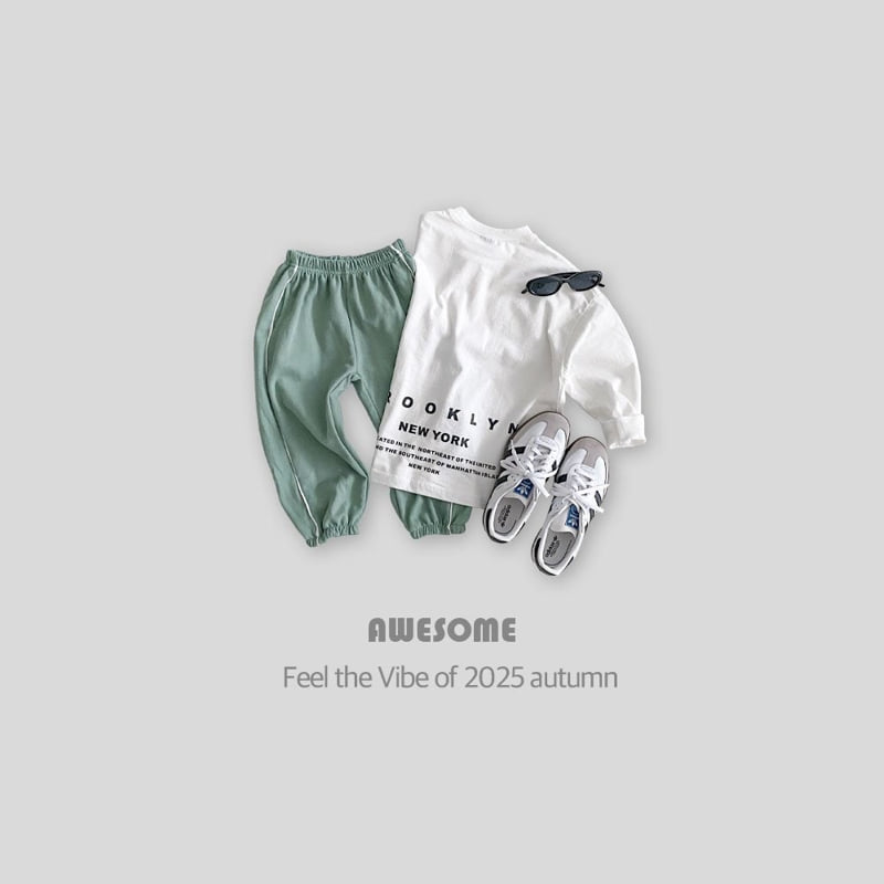 Awesome Bebe - Korean Children Fashion - #childrensboutique - Side Line Pants - 6