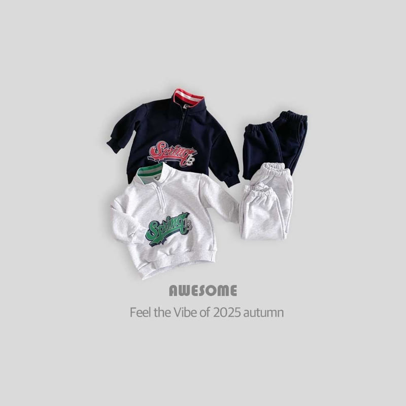 Awesome Bebe - Korean Children Fashion - #designkidswear - Spring CP Anorak Set