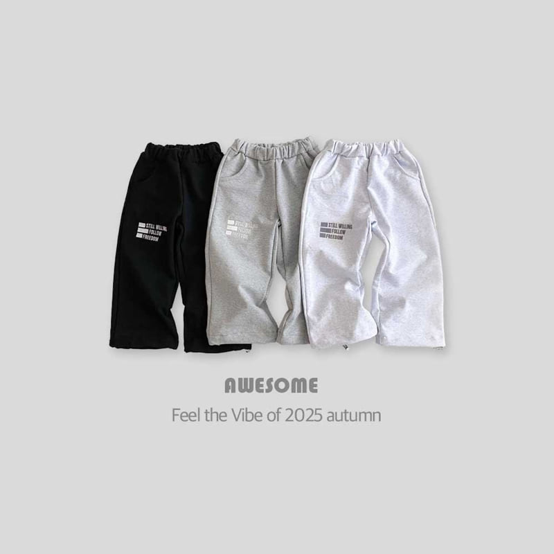 Awesome Bebe - Korean Children Fashion - #discoveringself - Freedom Two-Way Wide Pants - 5