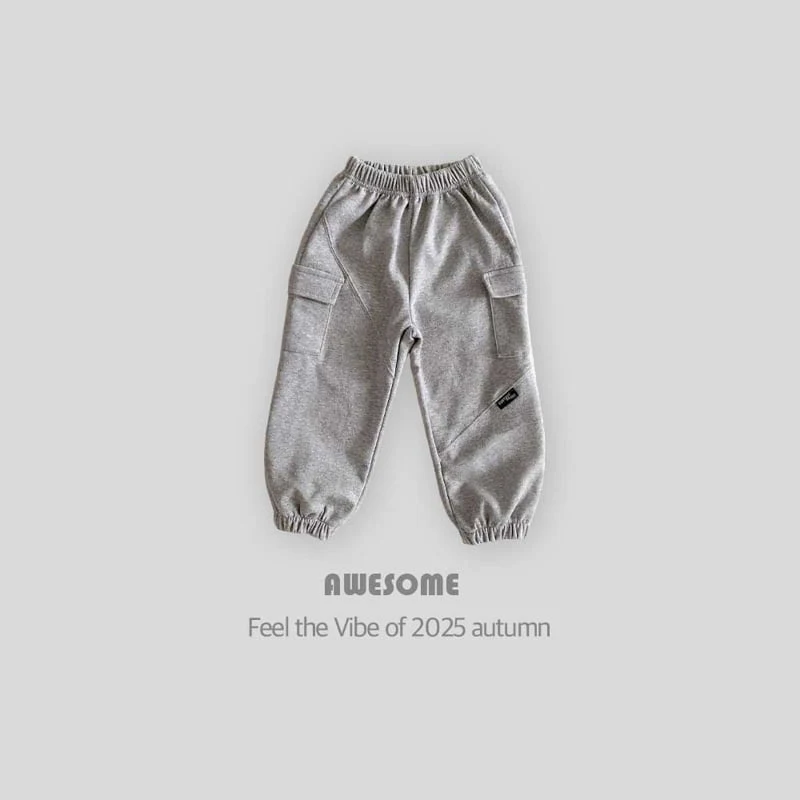 Awesome Bebe - Korean Children Fashion - #fashionkids - Diagonal Cargo Pants - 7