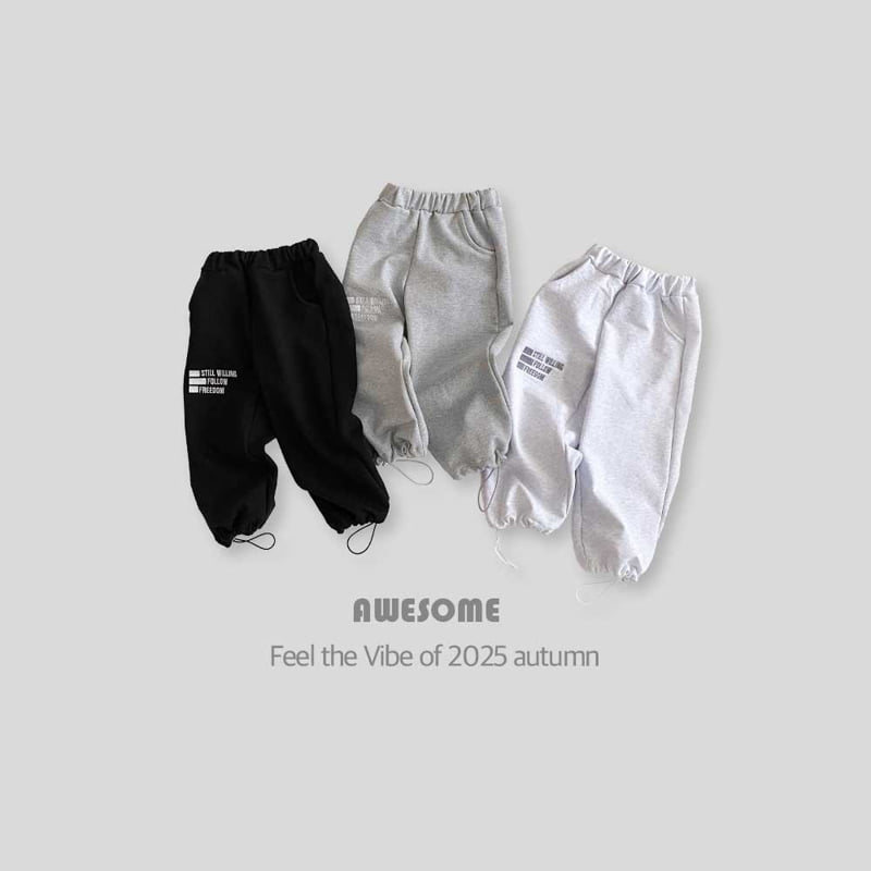 Awesome Bebe - Korean Children Fashion - #fashionkids - Freedom Two-Way Wide Pants - 6