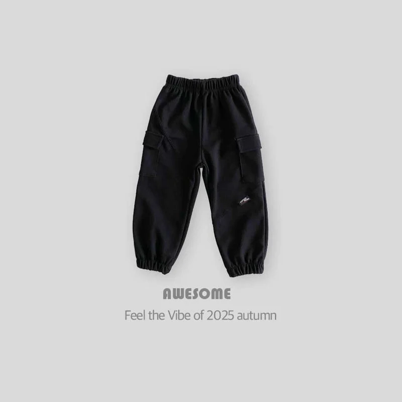 Awesome Bebe - Korean Children Fashion - #kidsshorts - Diagonal Cargo Pants - 8