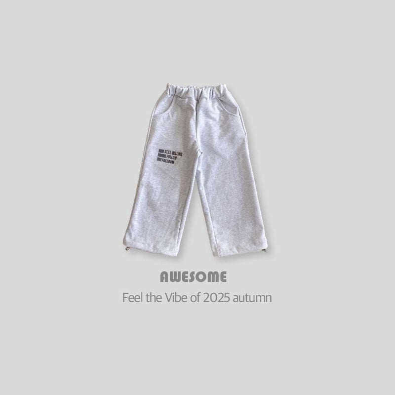 Awesome Bebe - Korean Children Fashion - #kidsshorts - Freedom Two-Way Wide Pants - 7