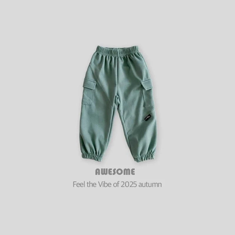 Awesome Bebe - Korean Children Fashion - #kidsstore - Diagonal Cargo Pants - 9