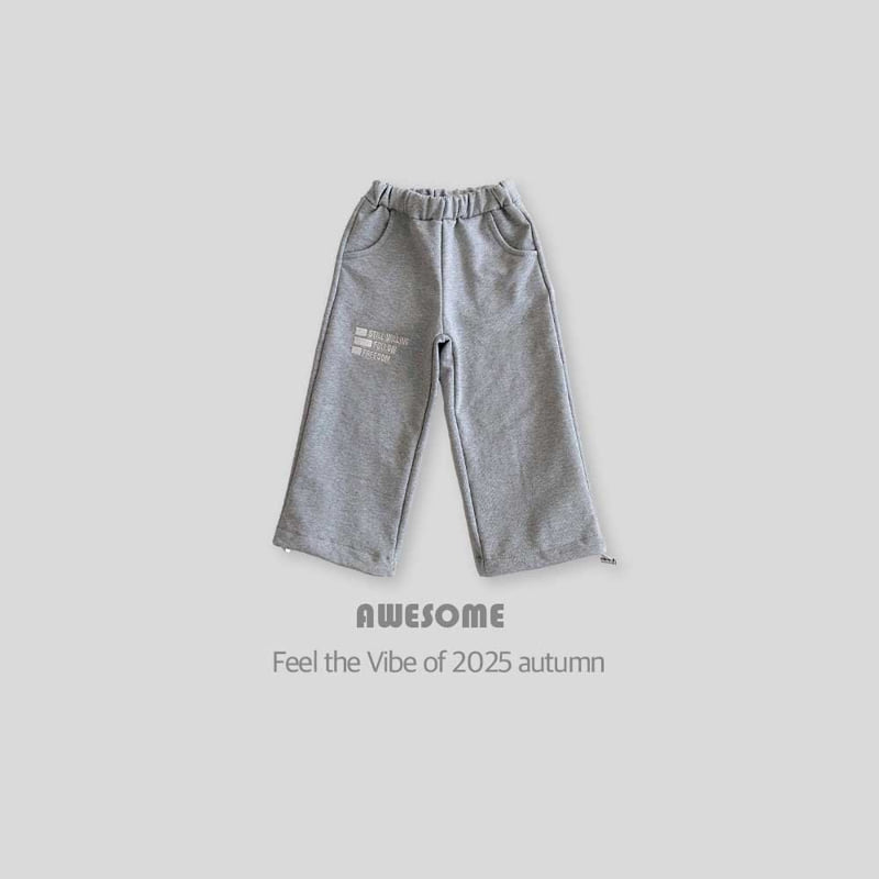Awesome Bebe - Korean Children Fashion - #kidsstore - Freedom Two-Way Wide Pants - 8