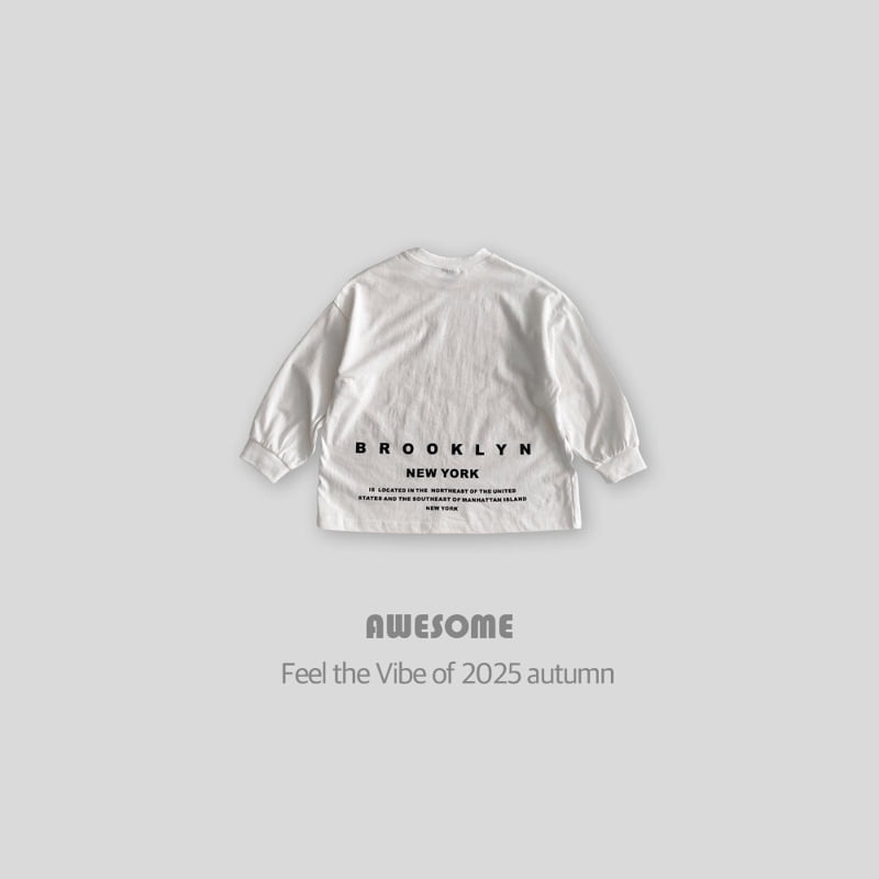 Awesome Bebe - Korean Children Fashion - #kidsstore - Brooklyn Back Print Sweatshirt - 12