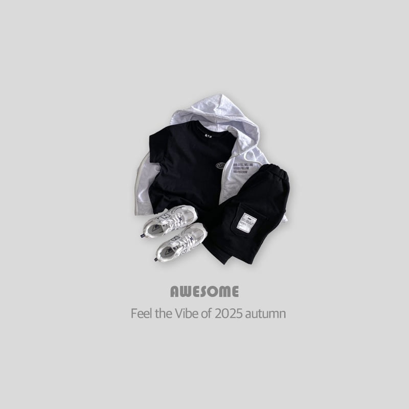 Awesome Bebe - Korean Children Fashion - #littlefashionista - Freedom Two-Way Hoodie Zip-up - 3