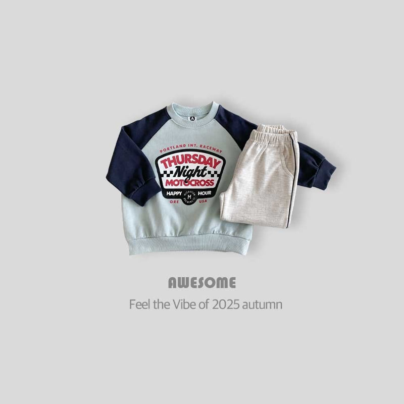 Awesome Bebe - Korean Children Fashion - #littlefashionista - Night Raglan Set - 7