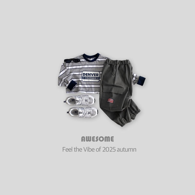 Awesome Bebe - Korean Children Fashion - #littlefashionista - Cargo Label Pants - 5