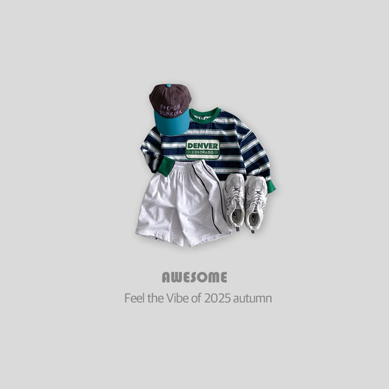 Awesome Bebe - Korean Children Fashion - #littlefashionista - Denver Stripe Sweatshirt - 2