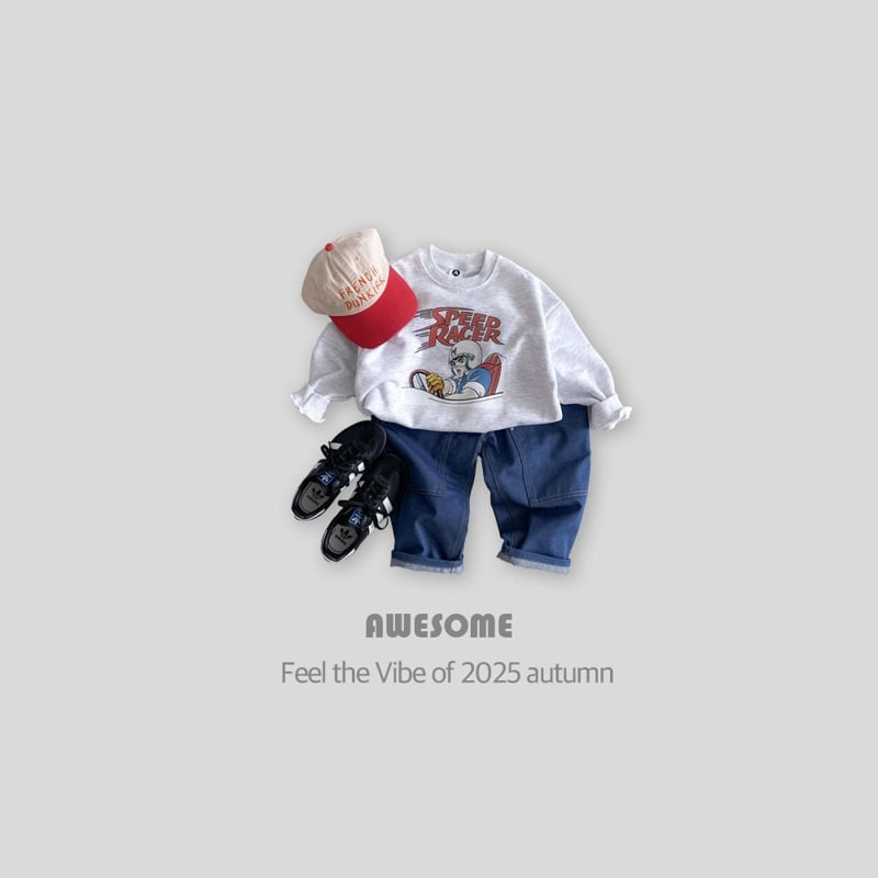 Awesome Bebe - Korean Children Fashion - #minifashionista - Speed CP Sweatshirt - 2